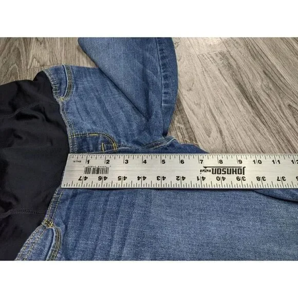 Isabel Maternity By Ingrid & Isabel Size 4 Full Panel Skinny Jeggings - Picture 10 of 11